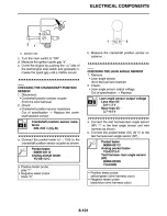 Предварительный просмотр 436 страницы Yamaha FZ-09 Service Manual