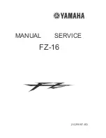 Предварительный просмотр 1 страницы Yamaha FZ-16 2015 Service Manual