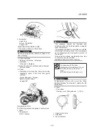 Предварительный просмотр 72 страницы Yamaha FZ-16 2015 Service Manual