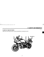 Предварительный просмотр 13 страницы Yamaha FZ-6 FZS6C Owner'S Manual