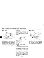 Предварительный просмотр 28 страницы Yamaha FZ-6 FZS6C Owner'S Manual