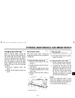 Предварительный просмотр 69 страницы Yamaha FZ-6 FZS6C Owner'S Manual