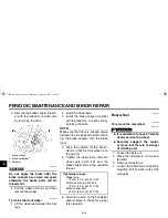 Предварительный просмотр 82 страницы Yamaha FZ-6 FZS6C Owner'S Manual