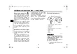 Preview for 22 page of Yamaha FZ1-NW Owner'S Manual