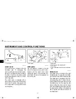 Preview for 28 page of Yamaha FZ1 Owner'S Manual