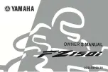 Yamaha FZ150i 2013 Owner'S Manual предпросмотр