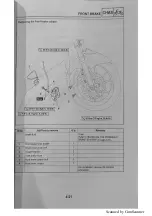 Предварительный просмотр 115 страницы Yamaha FZ25 2017 Service Manual