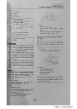 Предварительный просмотр 121 страницы Yamaha FZ25 2017 Service Manual