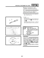 Предварительный просмотр 101 страницы Yamaha FZ6-S 2004 Service Manual