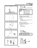 Предварительный просмотр 255 страницы Yamaha FZ6-S 2004 Service Manual