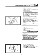 Предварительный просмотр 302 страницы Yamaha FZ6-S 2004 Service Manual