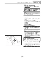 Предварительный просмотр 249 страницы Yamaha FZ6-ST Supplementary Service Manual