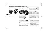 Preview for 22 page of Yamaha FZ6RA Owner'S Manual