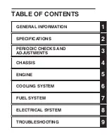 Предварительный просмотр 7 страницы Yamaha FZ6RC Service Manual