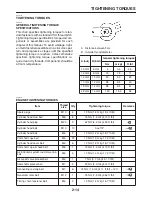 Предварительный просмотр 41 страницы Yamaha FZ6RC Service Manual