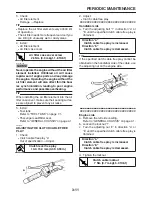 Предварительный просмотр 111 страницы Yamaha FZ6RC Service Manual