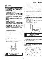 Предварительный просмотр 153 страницы Yamaha FZ6RC Service Manual