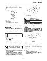 Предварительный просмотр 158 страницы Yamaha FZ6RC Service Manual