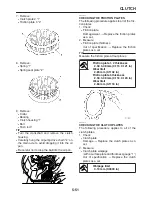 Предварительный просмотр 249 страницы Yamaha FZ6RC Service Manual