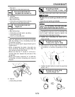 Предварительный просмотр 270 страницы Yamaha FZ6RC Service Manual