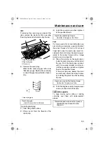 Предварительный просмотр 85 страницы Yamaha FZR 1800 Owner'S Manual