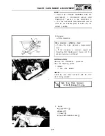 Предварительный просмотр 102 страницы Yamaha FZR400 1988-1989 Service Manual