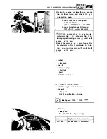 Предварительный просмотр 105 страницы Yamaha FZR400 1988-1989 Service Manual