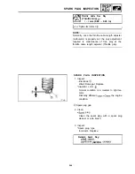 Предварительный просмотр 107 страницы Yamaha FZR400 1988-1989 Service Manual