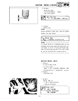 Предварительный просмотр 108 страницы Yamaha FZR400 1988-1989 Service Manual