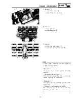 Предварительный просмотр 144 страницы Yamaha FZR400 1988-1989 Service Manual