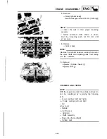 Предварительный просмотр 146 страницы Yamaha FZR400 1988-1989 Service Manual