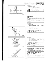 Предварительный просмотр 162 страницы Yamaha FZR400 1988-1989 Service Manual