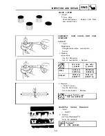 Предварительный просмотр 167 страницы Yamaha FZR400 1988-1989 Service Manual