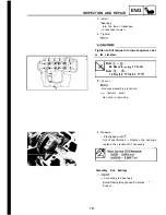 Предварительный просмотр 174 страницы Yamaha FZR400 1988-1989 Service Manual