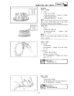 Предварительный просмотр 180 страницы Yamaha FZR400 1988-1989 Service Manual