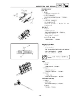 Предварительный просмотр 182 страницы Yamaha FZR400 1988-1989 Service Manual