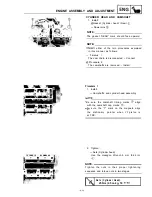 Предварительный просмотр 208 страницы Yamaha FZR400 1988-1989 Service Manual