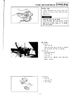 Предварительный просмотр 254 страницы Yamaha FZR400 1988-1989 Service Manual