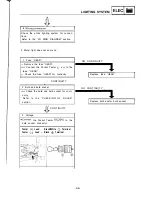 Предварительный просмотр 338 страницы Yamaha FZR400 1988-1989 Service Manual