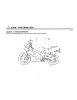 Предварительный просмотр 16 страницы Yamaha FZR600L Owner'S Manual