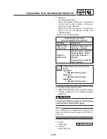 Предварительный просмотр 85 страницы Yamaha FZS1000(N) 2001 Service Manual