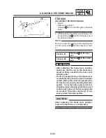 Предварительный просмотр 100 страницы Yamaha FZS1000(N) 2001 Service Manual