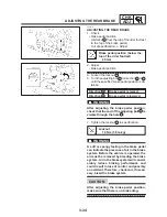 Предварительный просмотр 101 страницы Yamaha FZS1000(N) 2001 Service Manual