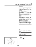 Предварительный просмотр 148 страницы Yamaha FZS1000(N) 2001 Service Manual