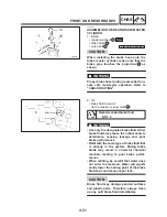 Предварительный просмотр 161 страницы Yamaha FZS1000(N) 2001 Service Manual