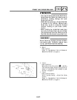 Предварительный просмотр 173 страницы Yamaha FZS1000(N) 2001 Service Manual