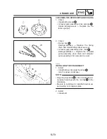 Предварительный просмотр 280 страницы Yamaha FZS1000(N) 2001 Service Manual