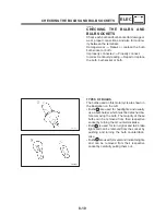 Предварительный просмотр 340 страницы Yamaha FZS1000(N) 2001 Service Manual