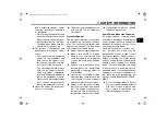 Предварительный просмотр 13 страницы Yamaha FZS10A Owner'S Manual