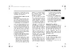 Предварительный просмотр 15 страницы Yamaha FZS10A Owner'S Manual